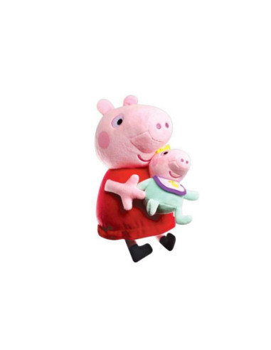 Peluche peppa pig con bebe