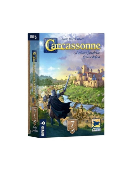 Juego mesa carcassonne asedios y fortalezas