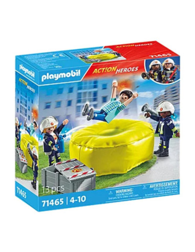 Playmobil bomberos con colchoneta