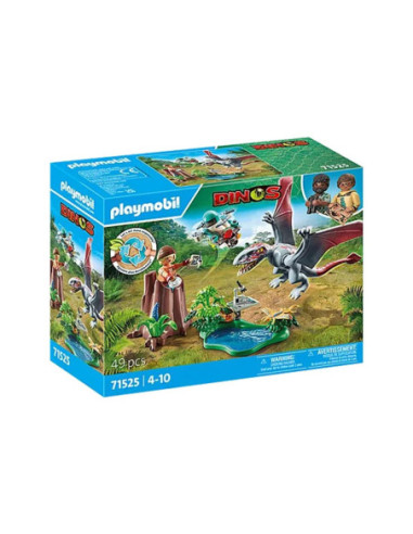 Playmobil observatorio con dimorphodon