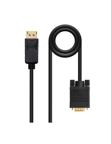 Cable conversor displayport a vga nanocable