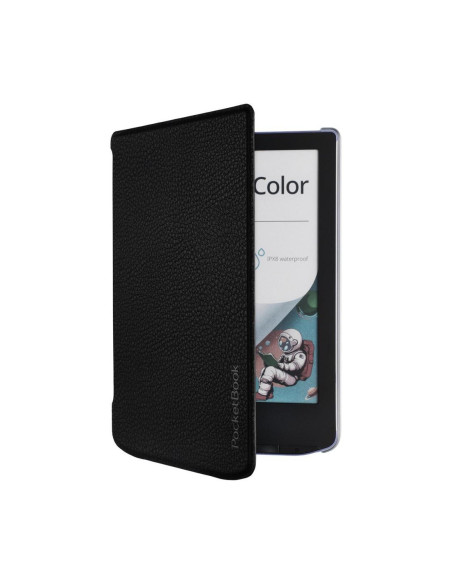 Pocketbook funda transparente shell cover black