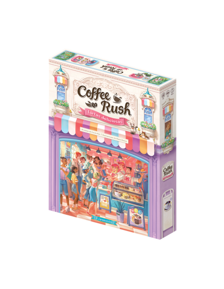 Juego mesa coffee rush: tartas deliciosas