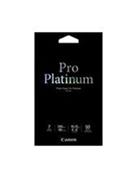 Papel fotografico canon pro platinum pt - 101