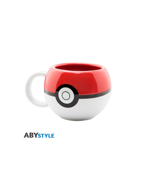 Taza 3d abystyle pokemon pokeball