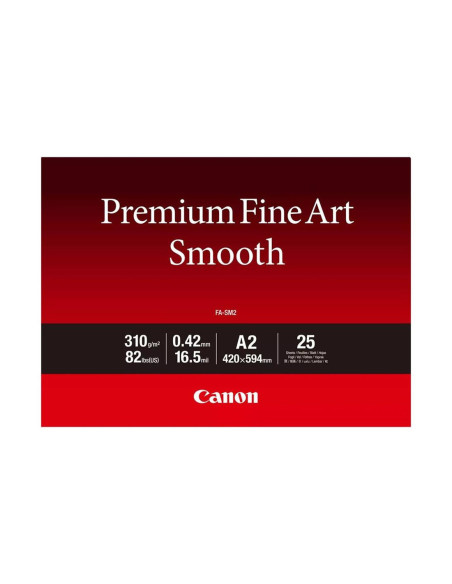Papel canon fa - sm2 a2 25 hojas