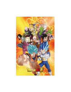 Poster 3d 58x38cm universal survival heroes