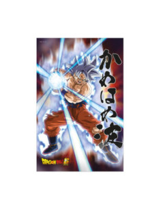 Poster 3d 58x38cm universal survival goku
