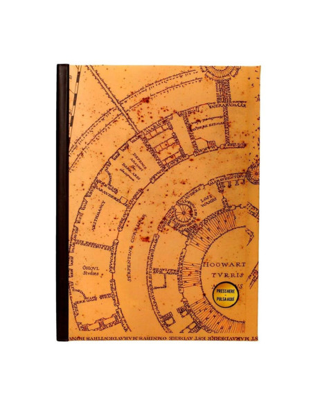 Libreta sd toys harry potter mapa