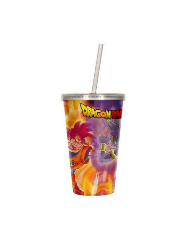 Vaso lenticular 3d dragon ball super