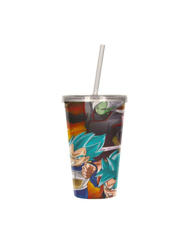 Vaso lenticular 3d dragon ball super