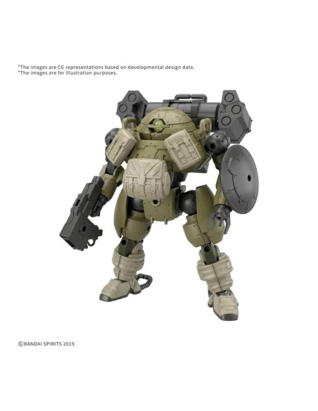 Maqueta bandai hobby 30mm bexm - 6 roundnova