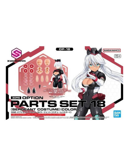 Set partes opcionales bandai hobby 30ms