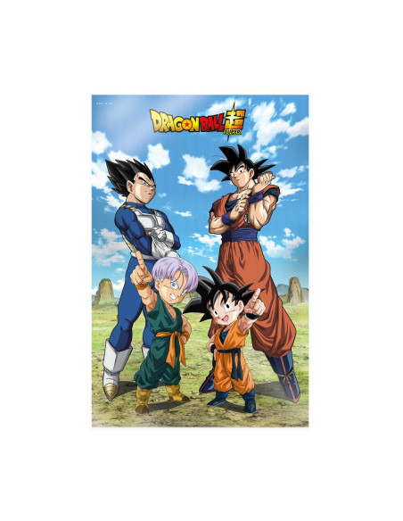 Poster 3d 58x38cm battle of gods