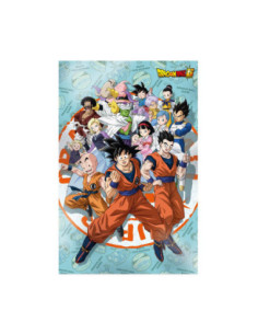 Poster 3d 58x38cm universe survival dragon