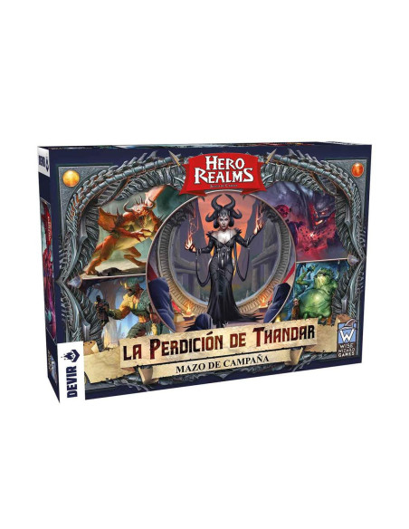 Juego mesa hero realms: la perdición