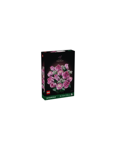 Lego botanicals ramo rosas rosadas