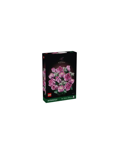 Lego botanicals ramo rosas rosadas