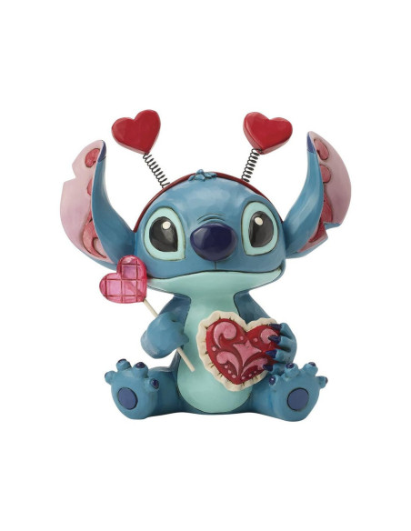 Figura enesco diseny stitch san valentín
