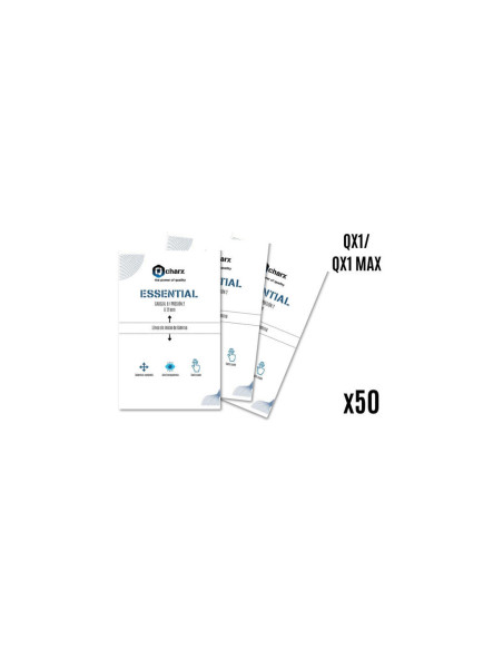 Laminas proteccion frontales qcharx hidrogel essential