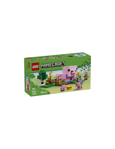 Lego minecraft la casa - cerdo bebé