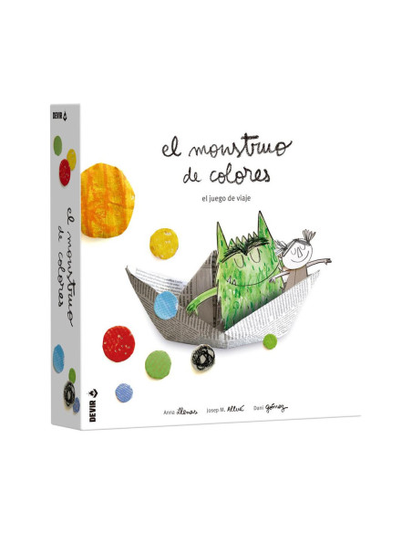 Juego mesa el monstruo colores