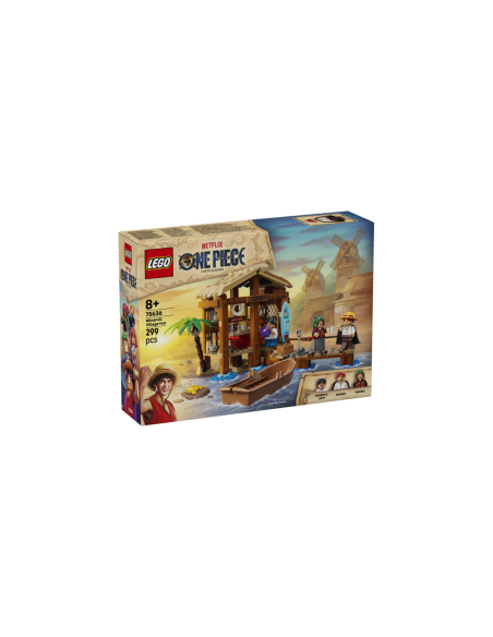 Lego one piece netflix cabaña del