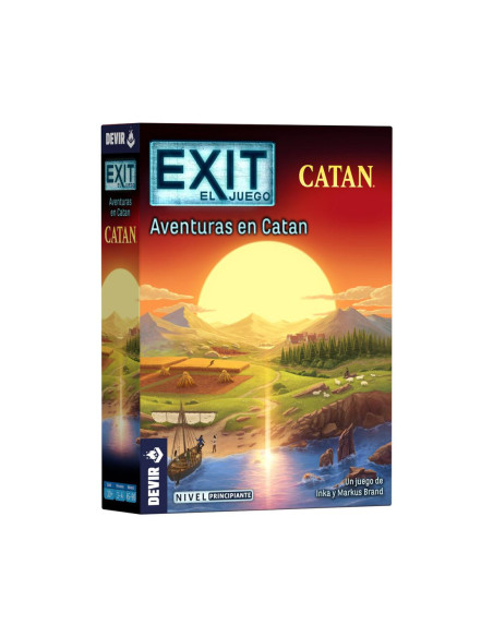 Juego mesa exit: aventuras en catan
