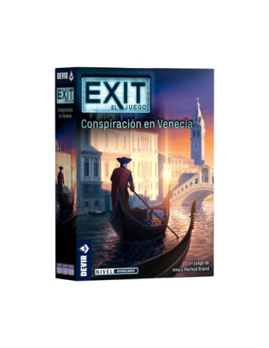Juego mesa exit: conspiración en venecia