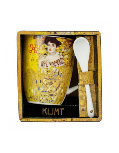 Taza con cuchara enesco el retrato