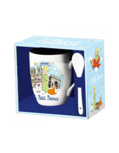 Taza con cuchara enesco el principito