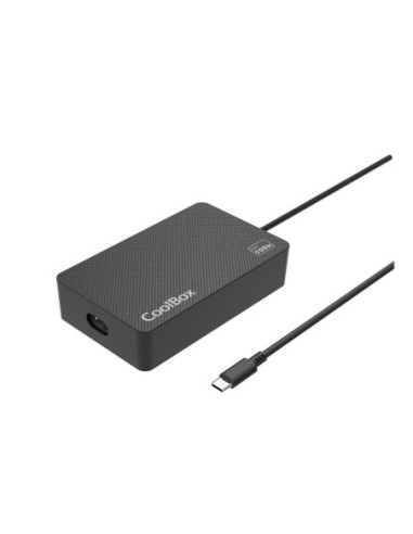Adaptador cargador portatil usb - c coolbox 100w