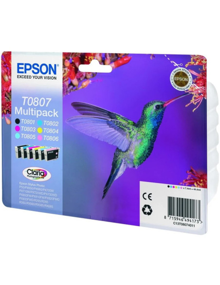 Multipack tinta epson t08074 t080140+240+340+440 +540+640