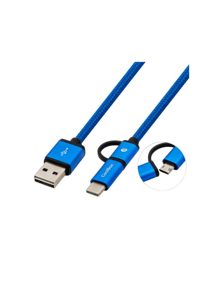 Cable multi usb 2.0 coolbox carga