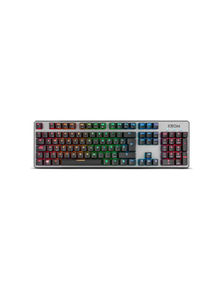 Teclado gaming krom kernel usb retroiluminado