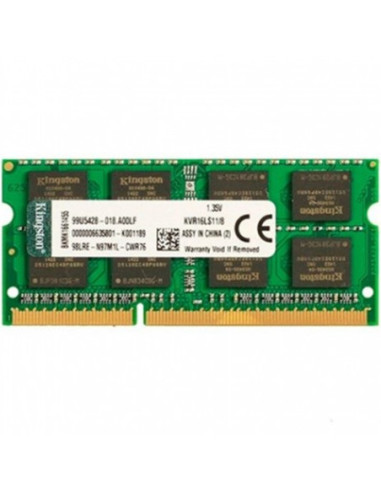 Memoria ram ddr3l 8gb kingston sodimm