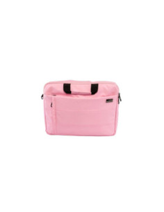 Maletin nilox style portatil 15.6 pulgadas rosa