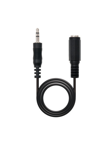 Cable audio jack 3.5mm nanocable 1.5m