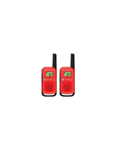 Walkie talkie motorola tlkr - t42 red packs