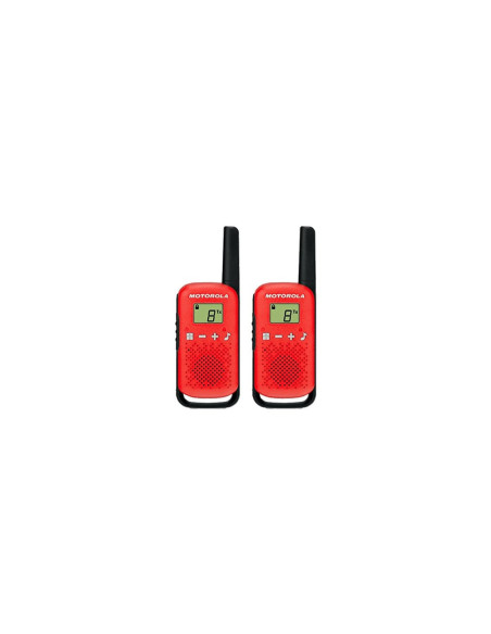 Walkie talkie motorola tlkr - t42 red packs