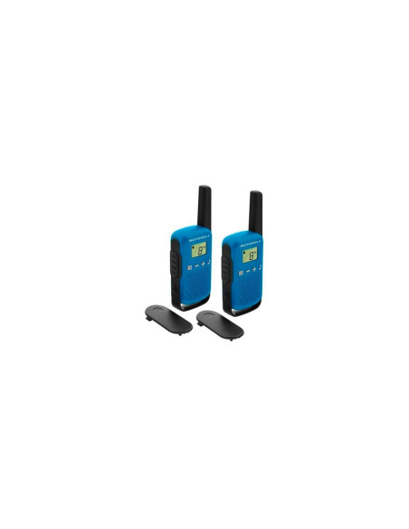 Walkie talkie motorola tlkr - t42 blue packs