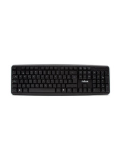 Teclado nilox usb negro