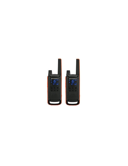 Walkie talkie motorola tlkr - t82 negro packs