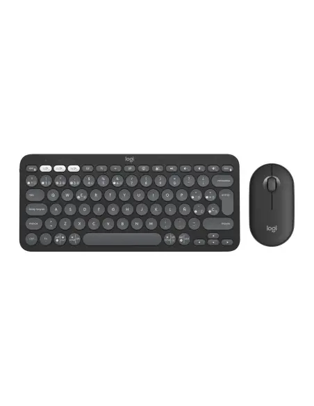 Teclado + mouse logitech pebble 2
