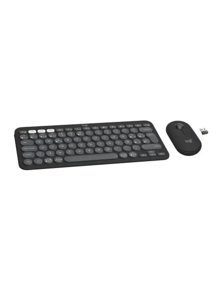 Teclado + mouse logitech pebble 2