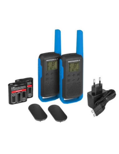 Walkie talkie motorola t62 azul duo