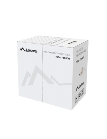 Bobina cat.5e lanberg utp 305m solid