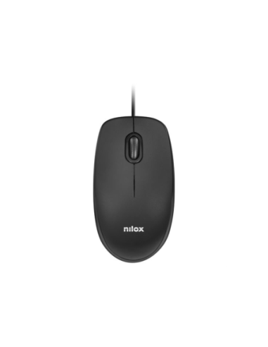 Mouse raton nilox mousb1003 usb 1600