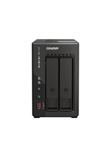Servidor nas qnap ts - 253e - 8g 8gb gigabit