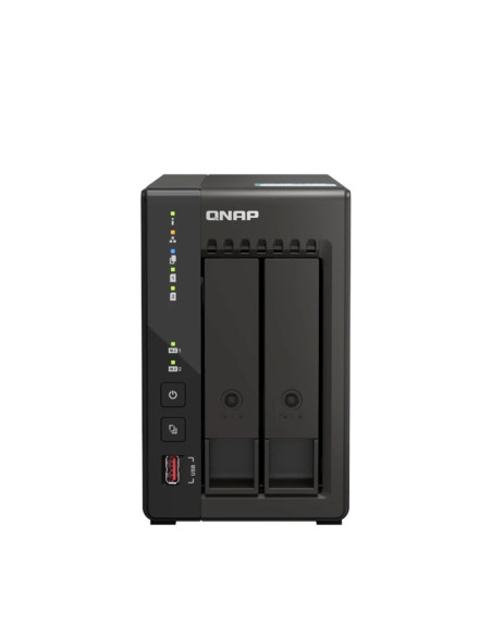Servidor nas qnap ts - 253e - 8g 8gb gigabit
